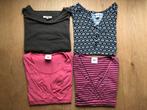 4x longsleeve (3x voedingsshirt/1x zwangerschapsshirt) S, Overige kleuren, Maat 36 (S), Gedragen, Noppies, Mamalicious, H&M