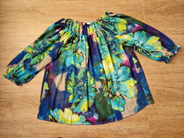 Losvallende blouse / tuniek van Vie ta Vie ZGAN (one size), Kleding | Dames, Blouses en Tunieken, Zo goed als nieuw, Maat 46/48 (XL) of groter