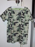 Super stoer groen shirt. Maat 122/128. Quapi boys, Gebruikt, Ophalen of Verzenden, Shirt of Longsleeve, Jongen