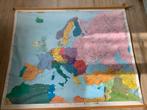 Oude Schoolplaat Europa Staatkundig, Antiek en Kunst, Antiek | Schoolplaten, Ophalen, Aardrijkskunde