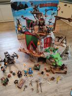 Playmobil 9243 70040 70041 9249 eiland Berk draken met doos, Ophalen of Verzenden, Zo goed als nieuw, Complete set