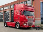 Scania R 520 King of the Road / MANUAL HYDRO 6X2 * 4500kg ax, Origineel Nederlands, Te koop, 2 stoelen, Airconditioning