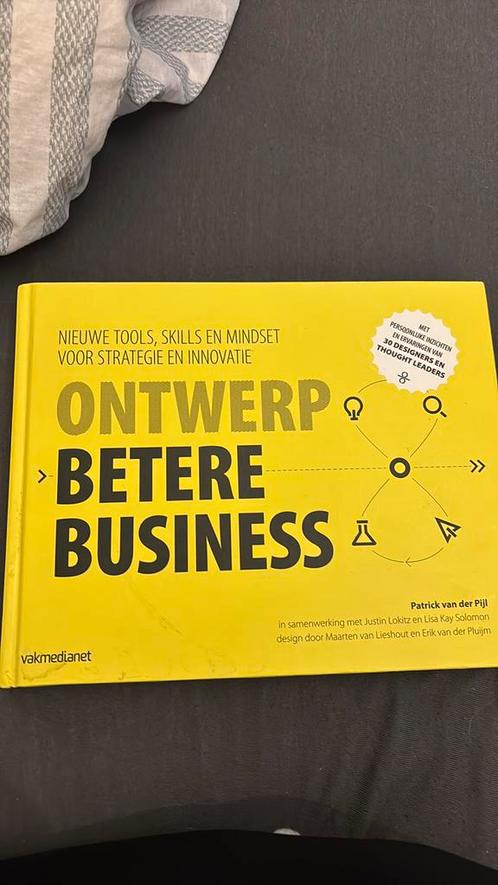 Patrick van der Pijl - Ontwerp betere business, Boeken, Wetenschap, Zo goed als nieuw, Ophalen