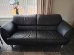 2.5-zits leren bank - Stijlvolle zitplaats, Huis en Inrichting, Banken | Bankstellen, Ophalen, Gebruikt, 200 tot 250 cm, Leer