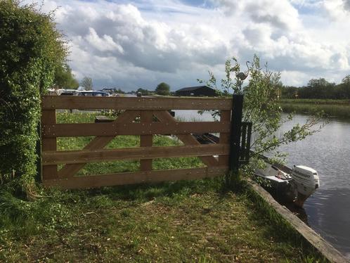 Poort Boerenlandhek erfscheiding tuinhek oprit natuurlijk, Tuin en Terras, Tuinpoorten, Nieuw, Hout, Ophalen of Verzenden
