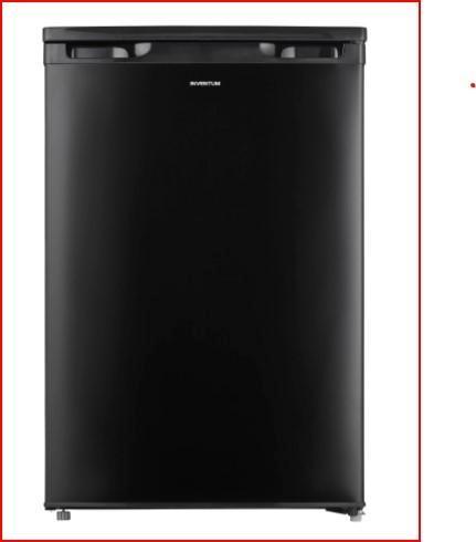 Inventum VR550B tafelmodel  zwart nieuwstaat, Witgoed en Apparatuur, Vriezers en Diepvrieskisten, Zo goed als nieuw, Vrijstaand