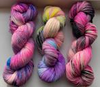 Handgeverfde sokkenwol., Ophalen of Verzenden, Nieuw, Breien of Haken, Wol of Garen