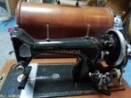 Antieke Naaimachines met houten koffer, Antiek en Kunst, Antiek | Naaimachines, Ophalen