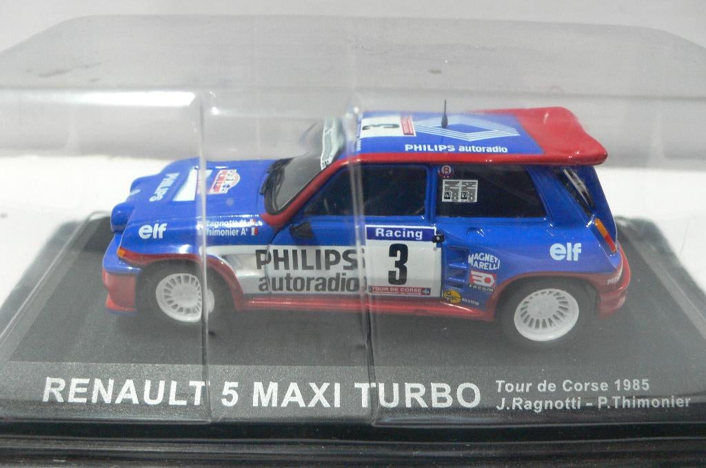 renault 5 maxi turbo tour corse 1985   1/43, Hobby en Vrije tijd, Verzenden, Nieuw, Auto, Overige merken