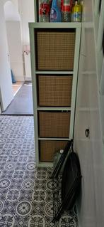 Ikea Kallax 4 vaks met manden, Huis en Inrichting, Kasten | Lockerkasten, Ophalen, Zo goed als nieuw
