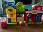 Fisherprice little people brandweerkazerne speelhuis, Kinderen en Baby's, Speelgoed | Fisher-Price, Met licht, Ophalen of Verzenden