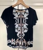 Blauwe top Modstrom maat S, Blauw, Ophalen of Verzenden, Zo goed als nieuw, Korte mouw