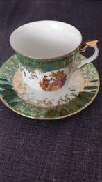 Koffie kop en schotel bavaria, Ophalen