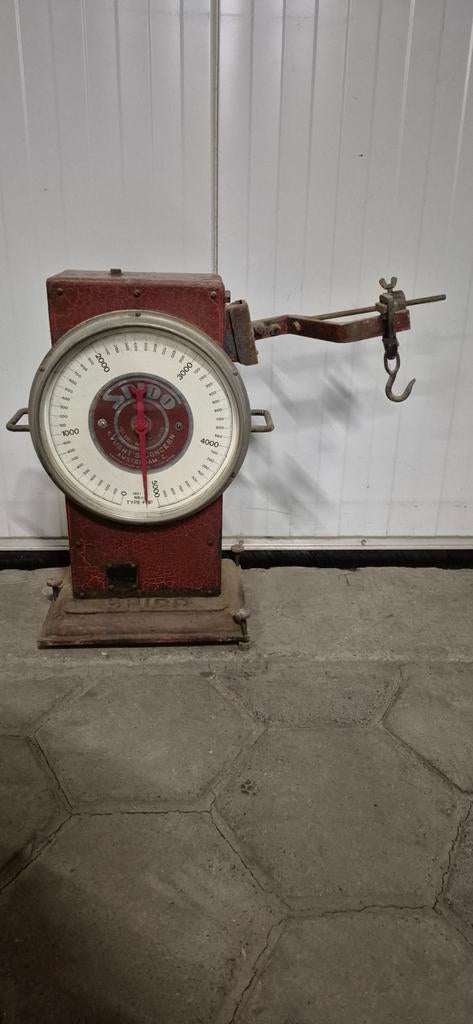 Vintage weegschaal, Antiek en Kunst, Ophalen