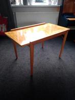 Vintage bijzettafel, Ophalen, Gebruikt, Rond, Minder dan 55 cm
