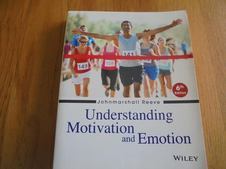 Understanding Motivation and Emotion - Johnmarshall Reeve, Boeken, Economie, Management en Marketing, Zo goed als nieuw, Ophalen