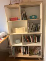 Boekenkast wit/houtlook d40/l170/b96, Huis en Inrichting, Kasten | Boekenkasten, Ophalen, Met plank(en), 50 tot 100 cm, Zo goed als nieuw