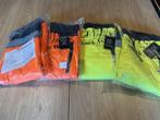 Werk broeken - fluor geel en oranje 4xl - geel en oranje - 4, Ophalen of Verzenden, Nieuw, Overige maten, Geel