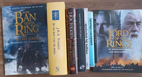 8 boeken van en over Tolkien LOTR, Verzamelen, Lord of the Rings, Gebruikt, Boek of Poster, Verzenden
