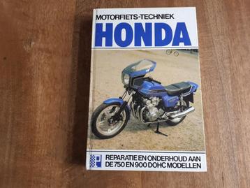 Honda onderhoudsboek CB 750/900 DOHC. Nieuw boek