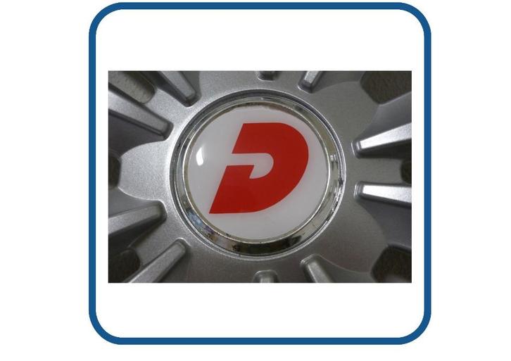 Dethleffs doming naafstickers caravan en camper 3D, Epoxy, Verzamelen, Stickers, Nieuw, Overige typen, Verzenden