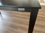 Rechthoekige tafel + 4 stoelen, Ophalen, Gebruikt, Rechthoekig, Metaal