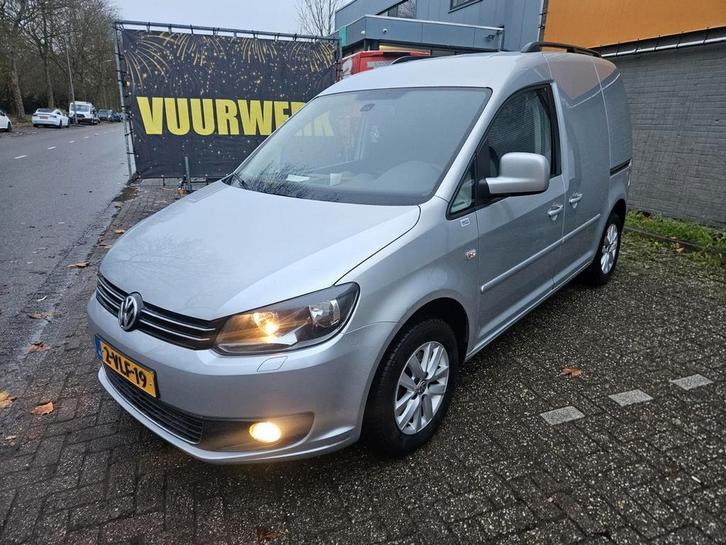 VW Caddy 1.6 TDI DSG  2011 180dkm NAP Origi NL 2 Schuifdeur!, Auto's, Bestelauto's, Particulier, ABS, Adaptieve lichten, Adaptive Cruise Control