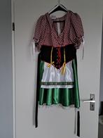 Dirndl jurk maat M met pruik, Maat 38/40 (M), Carnaval, Ophalen of Verzenden, Zo goed als nieuw