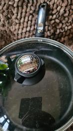 Tefal hapjespan met Deksel - Gebruikt, Huis en Inrichting, Keuken | Potten en Pannen, Overige materialen, Gebruikt, Ophalen of Verzenden