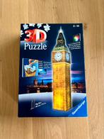 3D puzzel Big Ben, Hobby en Vrije tijd, Denksport en Puzzels, Minder dan 500 stukjes, Ophalen of Verzenden, Zo goed als nieuw