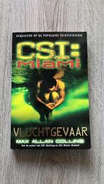 CSI: Miami Vluchtgevaar - Max Allan Collins, thriller, Ophalen of Verzenden, Gelezen, Max Allan Collins, Amerika