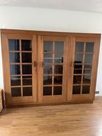 Antieke eiken vitrinekast, Ophalen, Gebruikt, Eikenhout, 150 tot 200 cm