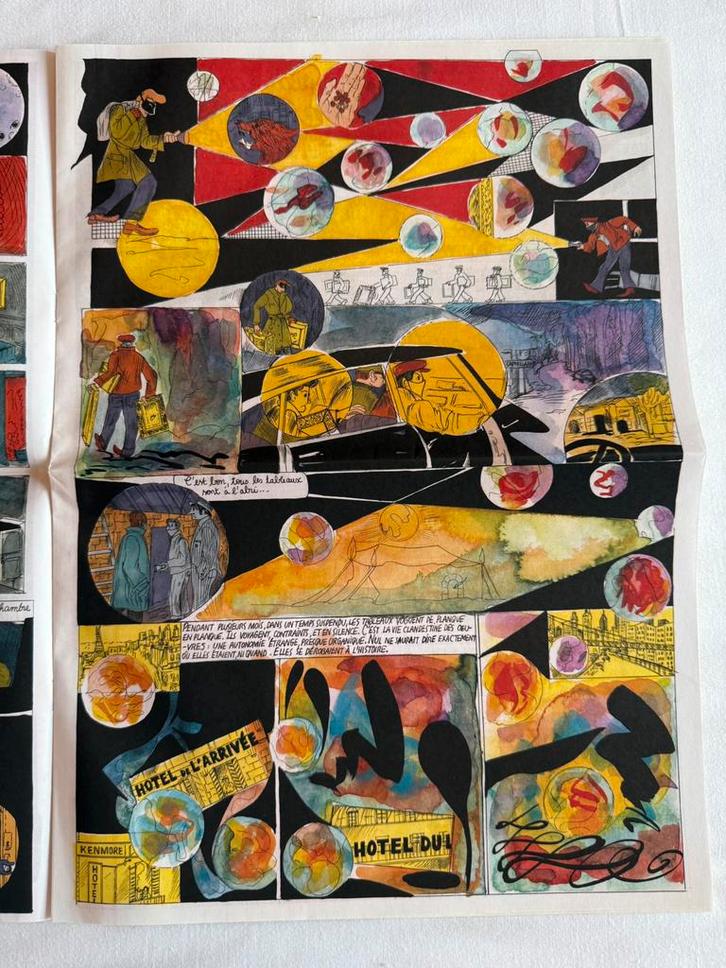 Magazine : comic strip over diefstal van Cezanne ‘s werk, Boeken, Auto's | Folders en Tijdschriften, Zo goed als nieuw, Algemeen