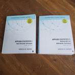 applied statistics 1 + 2, Ophalen of Verzenden, Beta, Zo goed als nieuw, WO