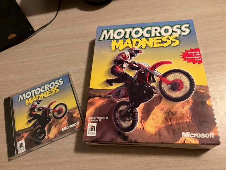 Motocross Madness PC Game - Klassieker!, Spelcomputers en Games, Games | Pc, Gebruikt, Racen en Vliegen, 1 speler, Vanaf 7 jaar