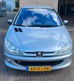 Peugeot 206 2005 Grijs APK verlopen/ lees beschrijving, Auto's, Peugeot, Voorwielaandrijving, Zwart, Handgeschakeld, Zilver of Grijs