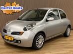 Nissan Micra 1.2 Tekna|74000KM|Airco|, Auto's, Nissan, Voorwielaandrijving, Stof, Gebruikt, Zwart