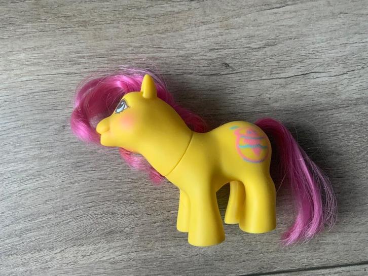 1989 My Little Pony G1 Vintage Drink N Wet Baby Flicker, Kinderen en Baby's, Speelgoed | My Little Pony, Zo goed als nieuw, Ophalen of Verzenden