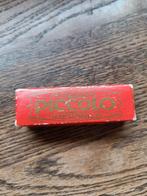 Hohner Piccolo Mondharmonica, Gebruikt, Overige typen, Ophalen of Verzenden, Met koffer of doosje