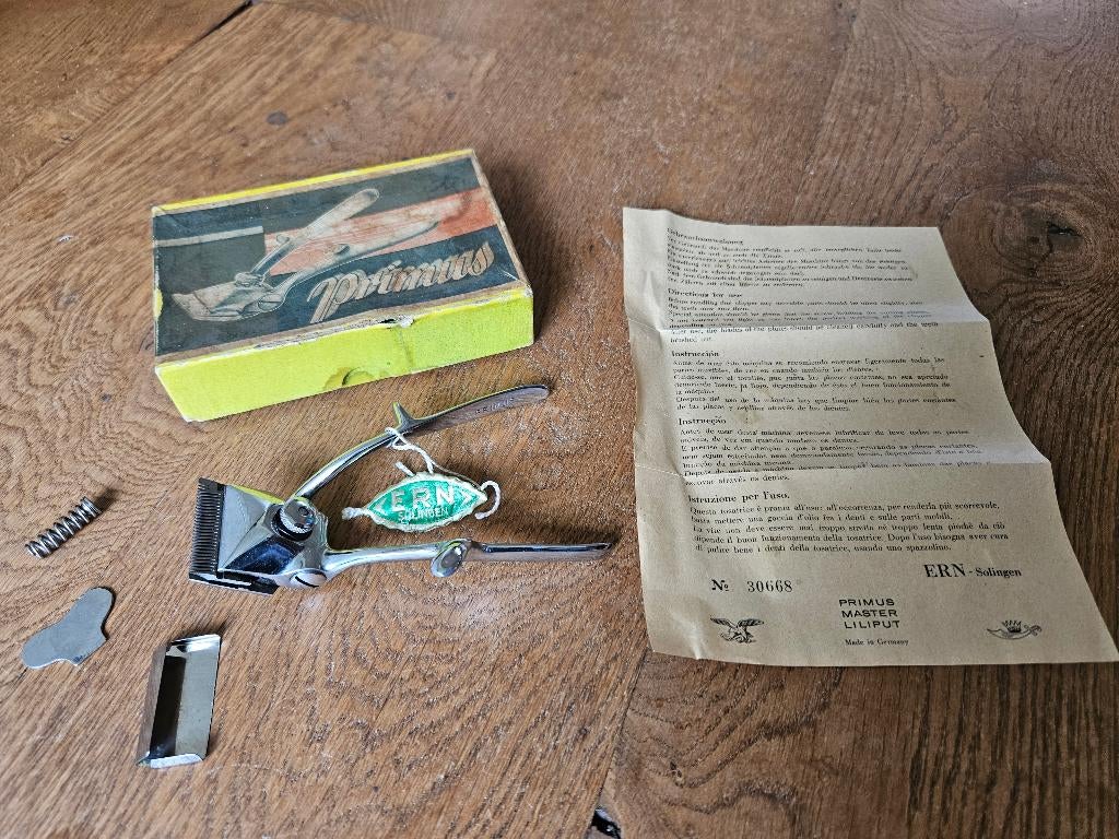 Primus solingen in doos, Antiek en Kunst, Antiek | Gereedschap en Instrumenten, Ophalen of Verzenden