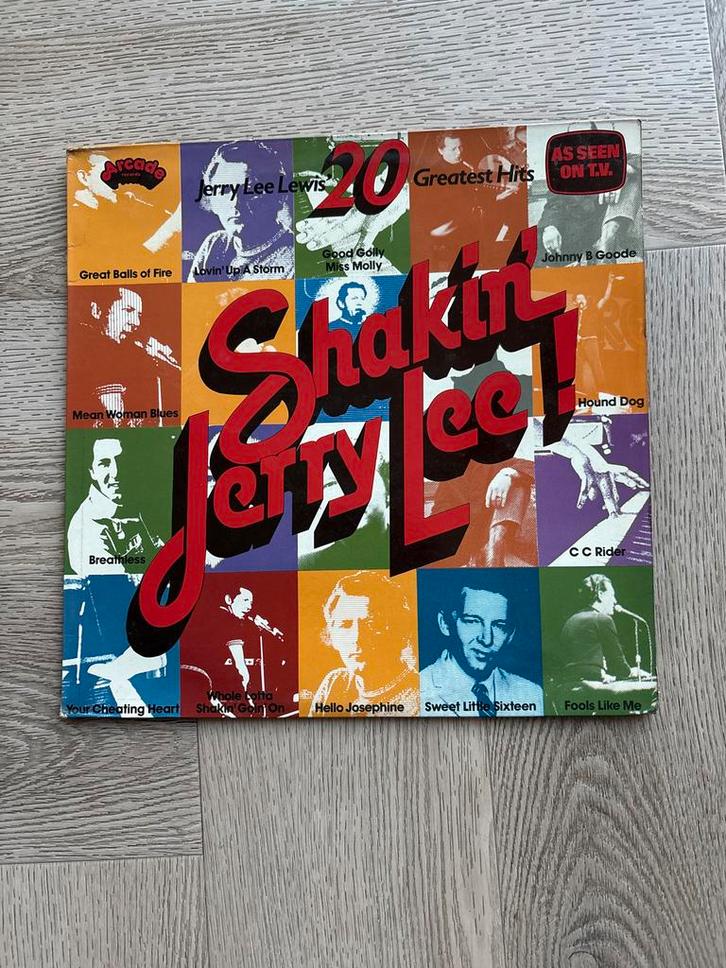 Jerry Lee Lewis - 20 Greatest Hits Vinyl, Cd's en Dvd's, Vinyl | Overige Vinyl, Gebruikt, 12 inch, Ophalen of Verzenden