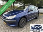 Peugeot 206 1.4 X-line, Auto's, Voorwielaandrijving, 4 cilinders, Blauw, Origineel Nederlands