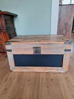 Houten kist, Huis en Inrichting, Woonaccessoires | Kisten, Ophalen, Minder dan 50 cm, Gebruikt, 50 tot 100 cm