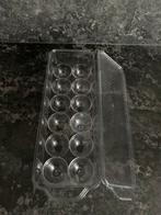 Eierdoos voor 12 eieren - Kunststof met deksel, Ophalen of Verzenden, Nieuw