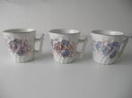 3 koppen van Societe Ceramique, Antiek en Kunst, Ophalen of Verzenden