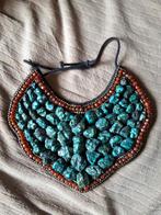 Turquoise Stenen Ketting tibet, Ophalen of Verzenden
