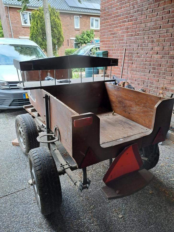 Menwagen menkar ponykar, Dieren en Toebehoren, Paarden en Pony's | Overige Paardenspullen, Gebruikt, Overige soorten, Ophalen