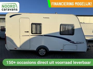 CARAVELAIR ALLEGRA 400,DWARSBED,VOORTENT,EINDKEUKEN,FIETS.DR beschikbaar voor biedingen