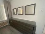Complete meubelset grijs eikenhout, Huis en Inrichting, Kasten | Dressoirs, Ophalen, 150 tot 200 cm, Eikenhout, Zo goed als nieuw