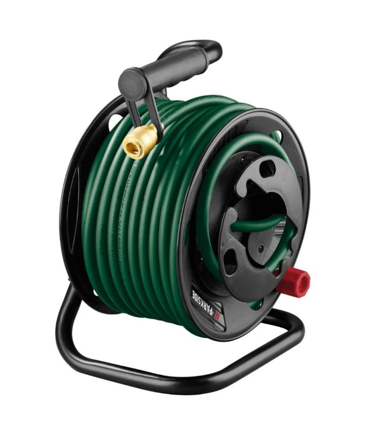 Persluchtslanghaspel 20 meter, nieuw., Nieuw, Ophalen of Verzenden, Minder dan 200 liter/min, 10 bar of meer